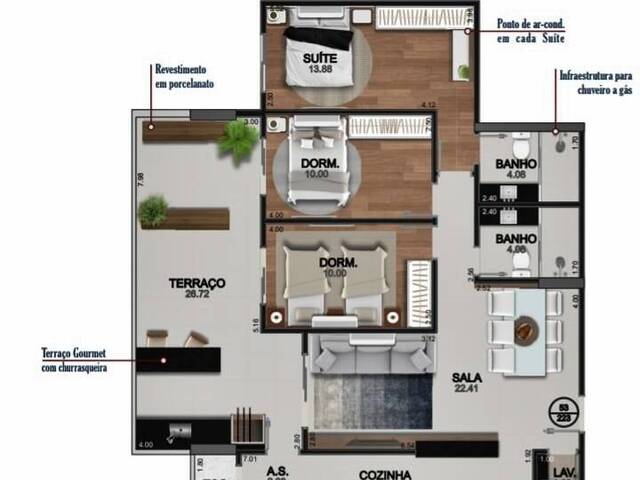Apartamento para Venda em Praia Grande - 5