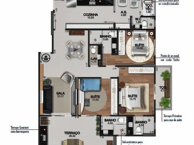 Apartamento para Venda em Praia Grande - 4