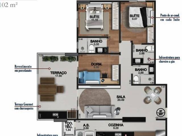 Apartamento para Venda em Praia Grande - 5