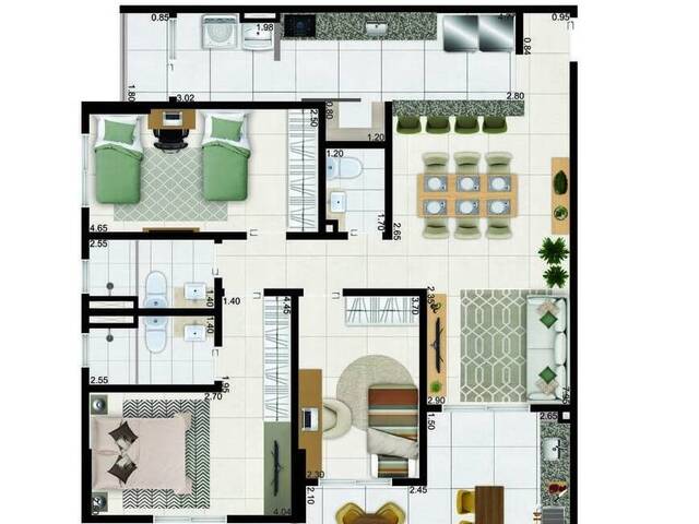 Apartamento para Venda em Praia Grande - 4
